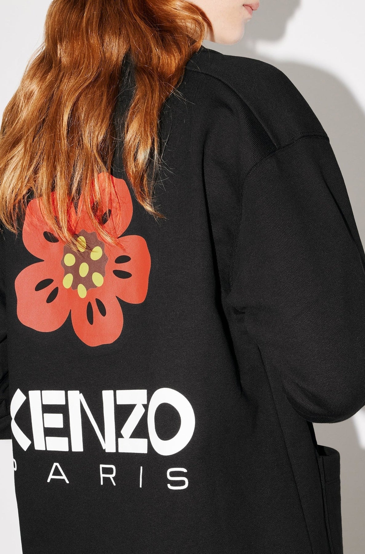 Cardigan Boke Flower - Black