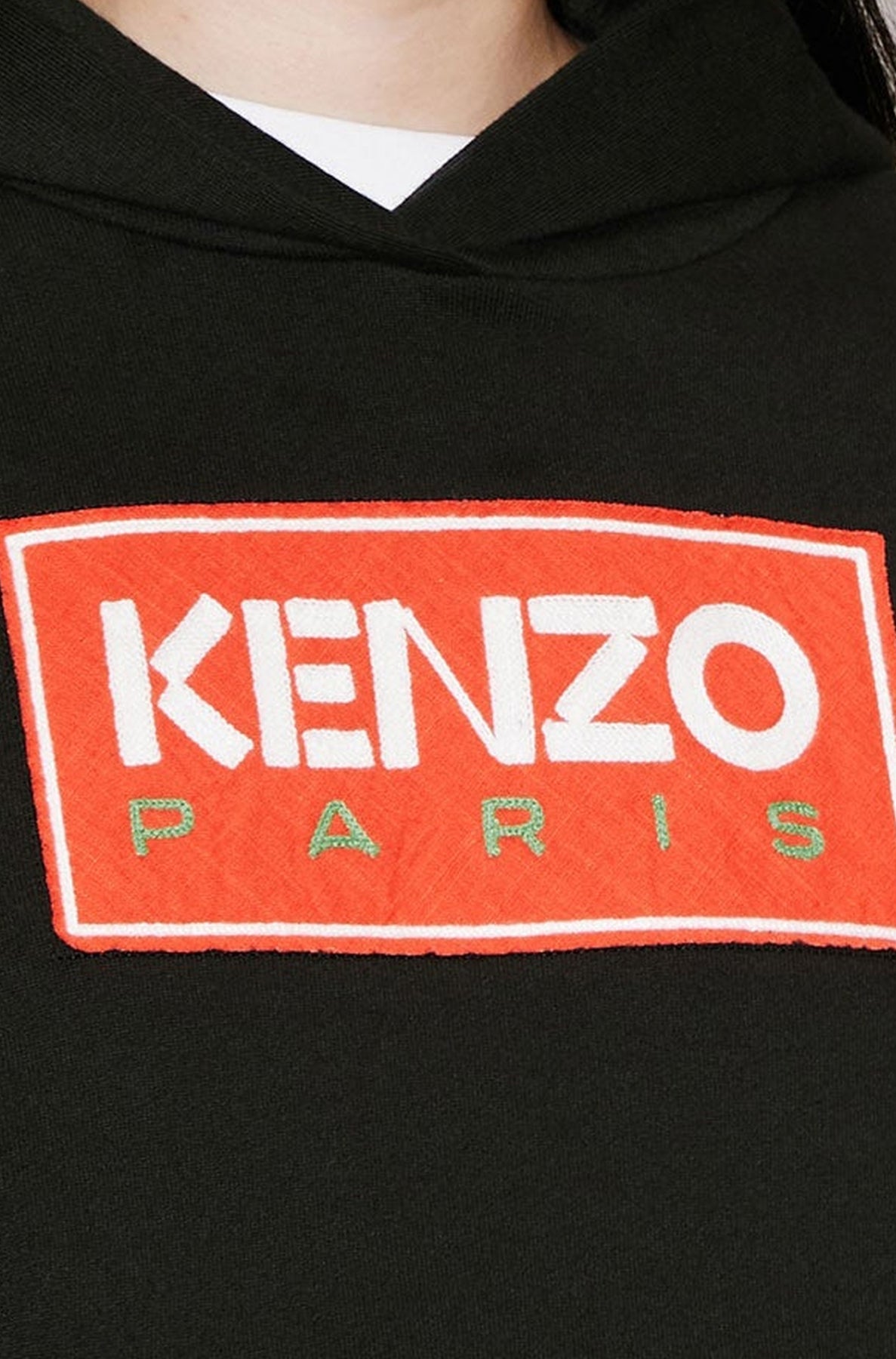 Sweatshirt à capuche Kenzo Paris - Black