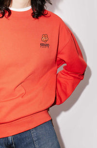 Sweatshirt brodé "Boke Flower" - Medium Red