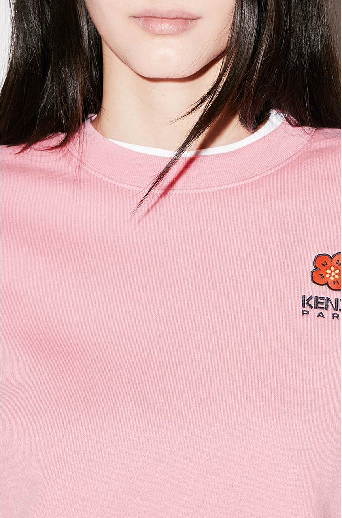 Boke Flower' embroidered sweatshirt - Pink