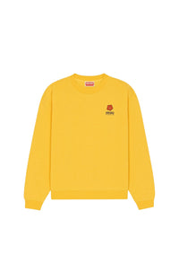 Sweatshirt brodé "Boke Flower" - Golden Yellow