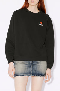 Boke Flower embroidered sweatshirt - Black
