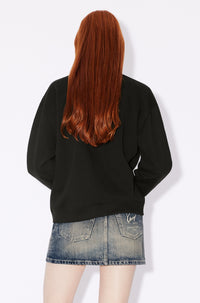 Boke Flower embroidered sweatshirt - Black