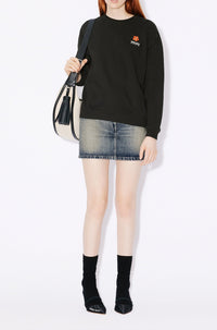 Boke Flower embroidered sweatshirt - Black