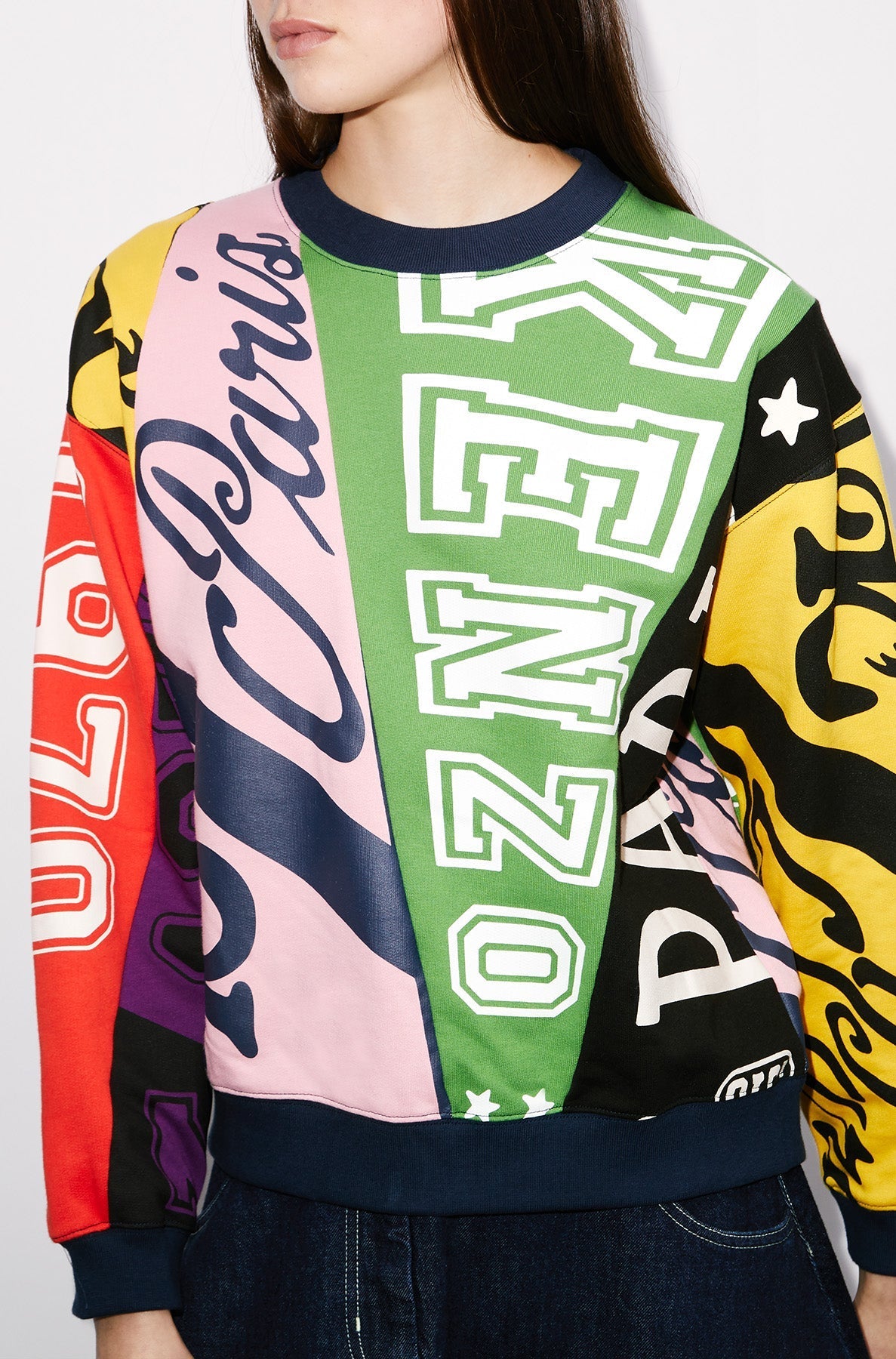 Sweatshirt Kenzo Flag - Multicolor