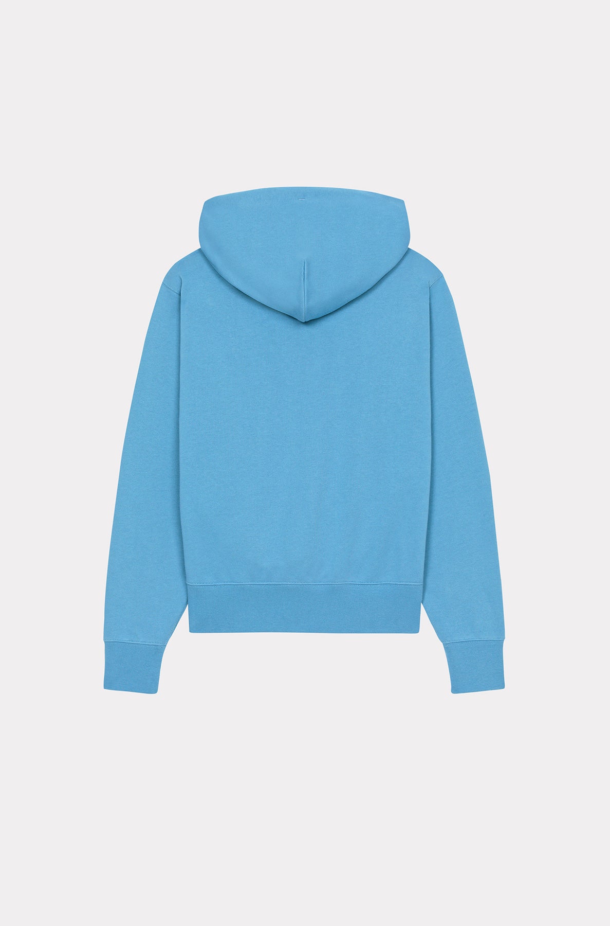 Sweatshirt à capuche brodé "Boke Flower" - Cyan