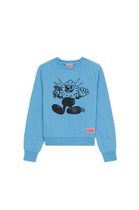 Sweatshirt Boke Boy - Cyan