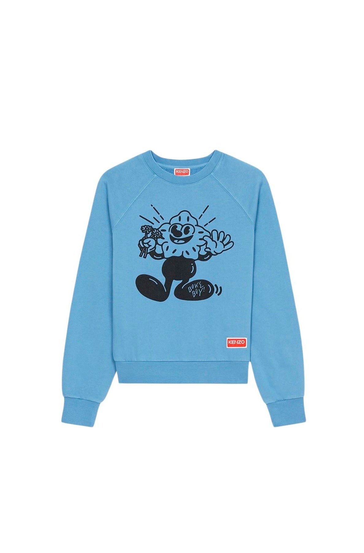 Sweatshirt Boke Boy - Cyan