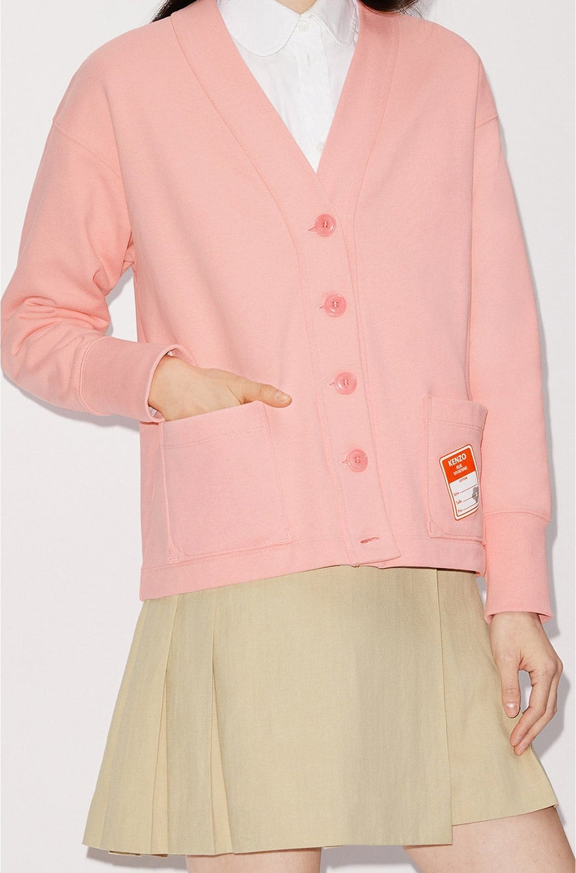 Kenzo Rue Vivienne Cardigan - Pink