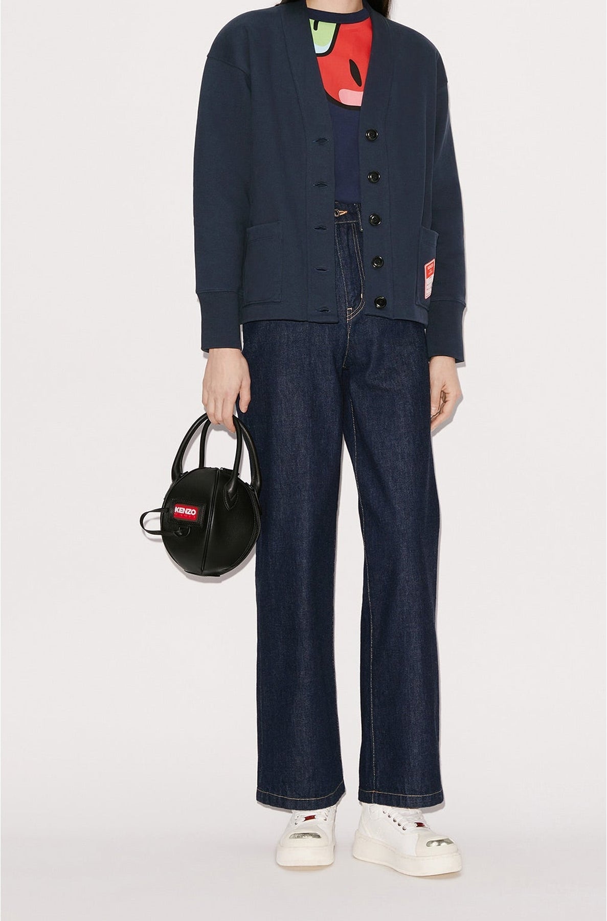 Cardigan Kenzo Rue Vivienne - Midnight Blue