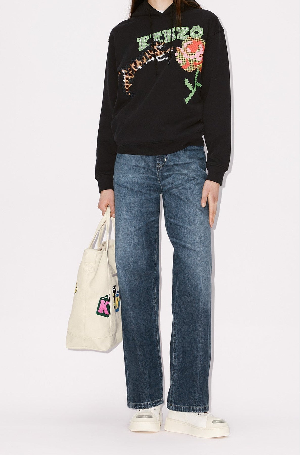 Regular Hoodie Kenzo Pixel