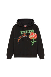 Sweatshirt à capuche Kenzo Pixel - Black