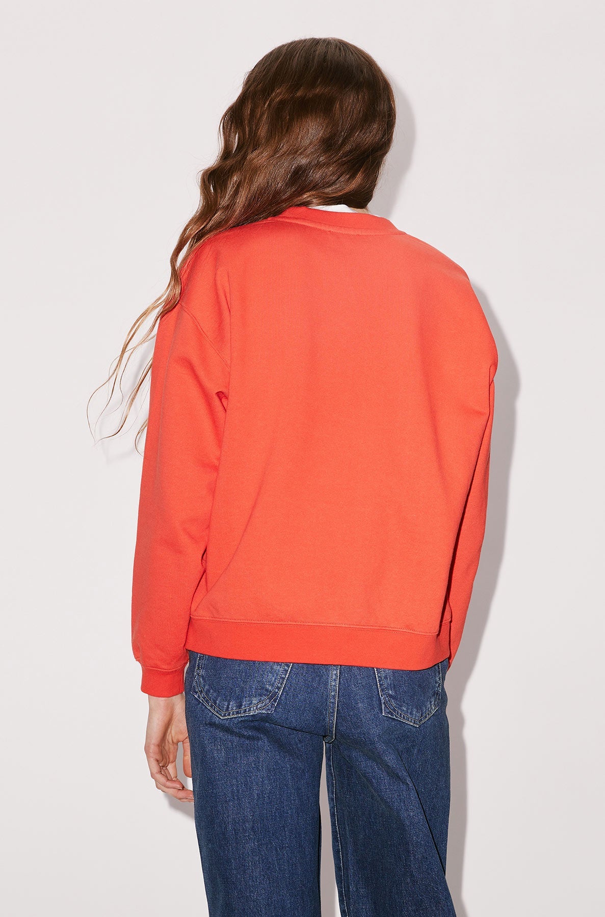 Rabbit Crest Sweatshirt - Medium Red
