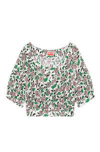 Blouse en broderie anglaise - Off White