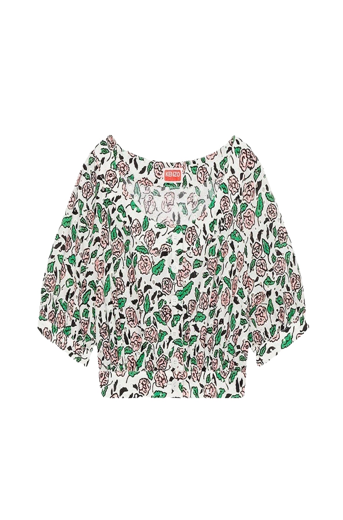 Blouse en broderie anglaise - Off White