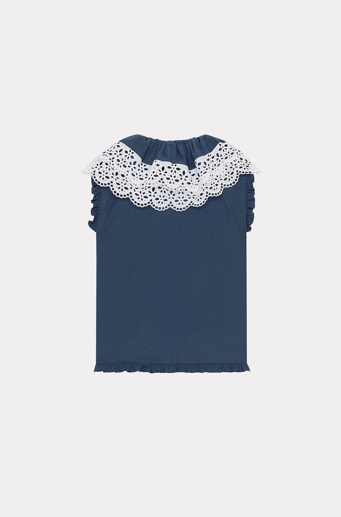 Blouse en broderie anglaise - Midnight Blue