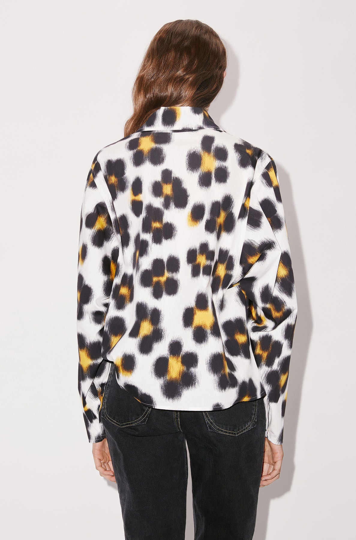 Blouse 'Hana Leopard' - Off White