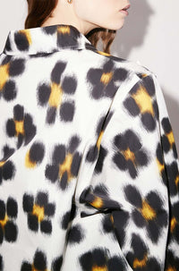 Blouse 'Hana Leopard' - Off White