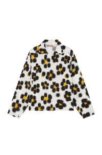 Blouse 'Hana Leopard' - Off White