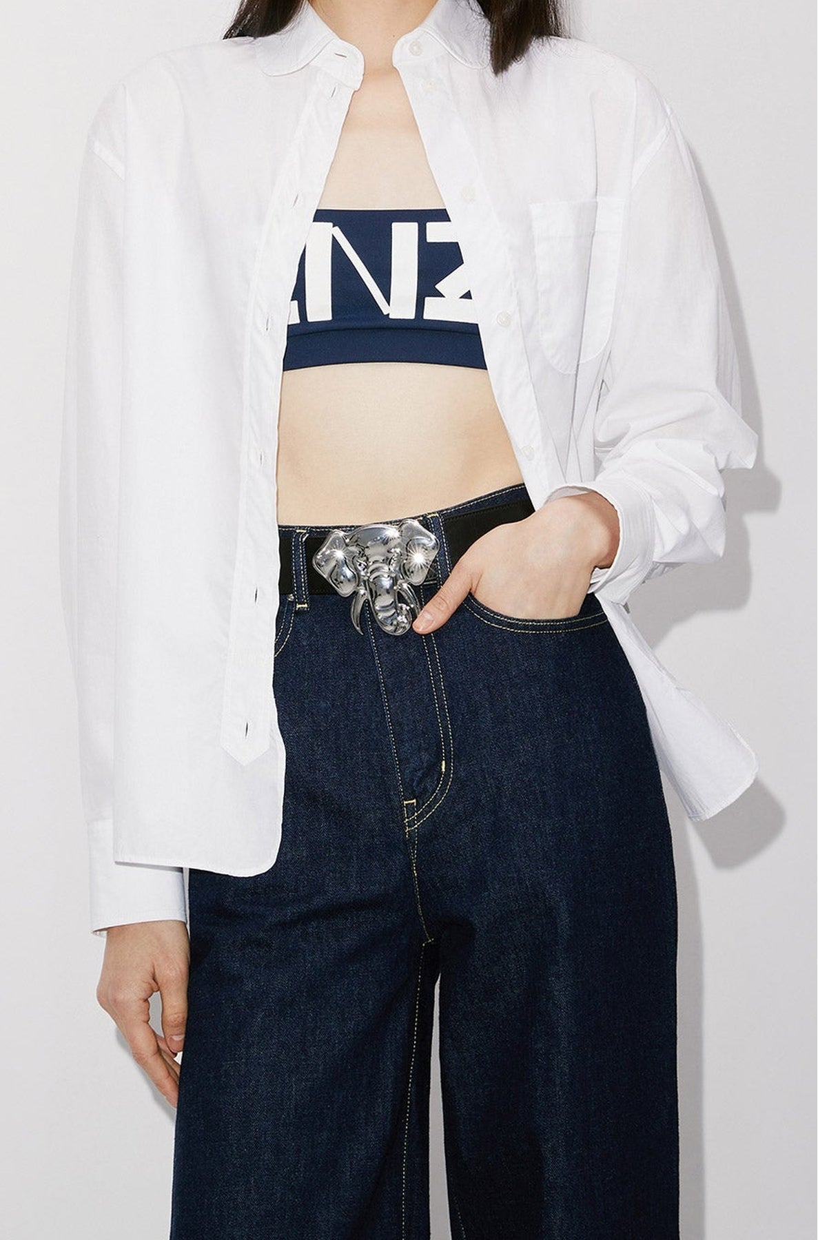 Brassière avec logo - Midnight Blue