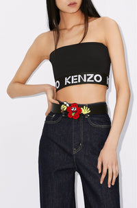 Kenzo" strapless bra - Black