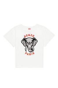 Kenzo Elephant" casual T-shirt - Off White