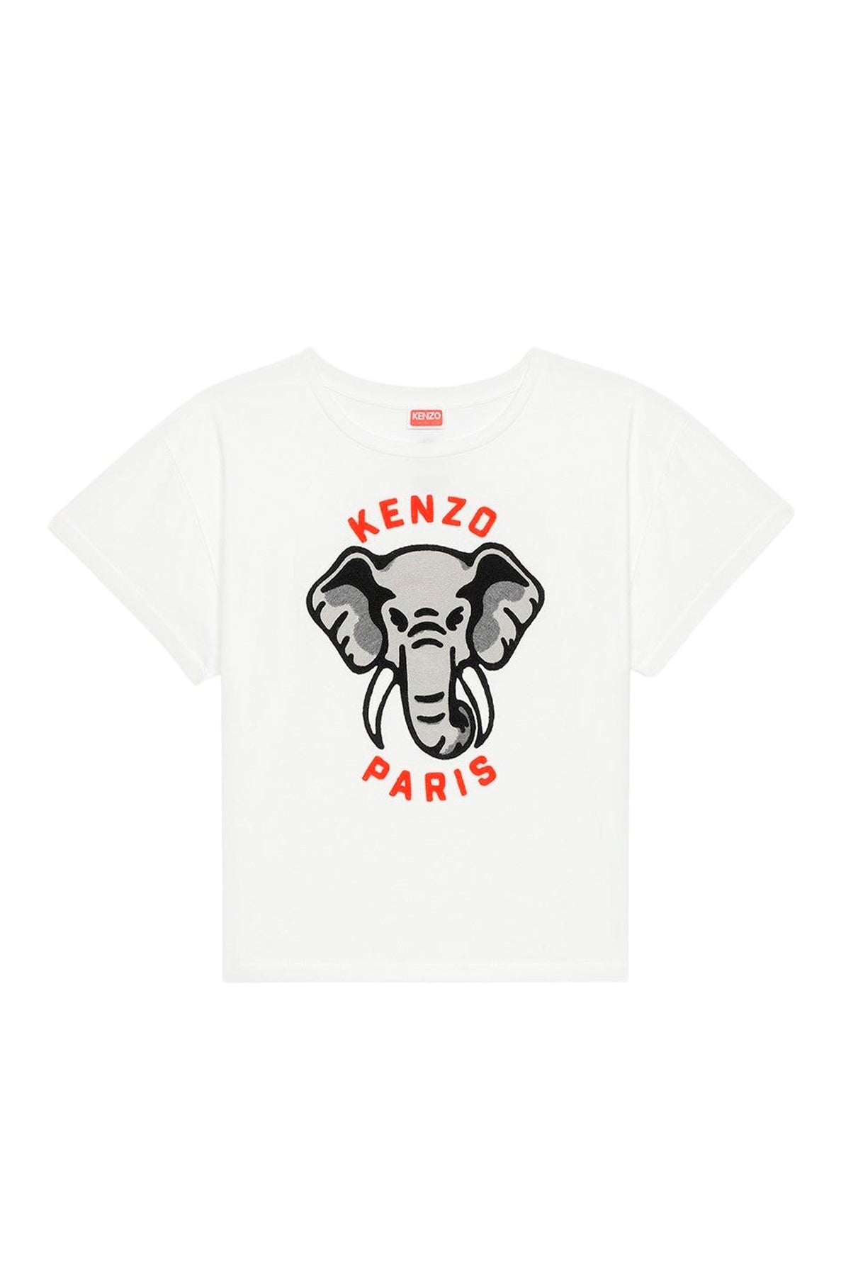Kenzo Elephant" casual T-shirt - Off White