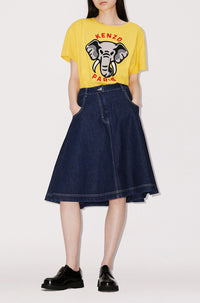 T-shirt décontracté "Kenzo Éléphant" - Golden Yellow