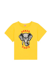 T-shirt décontracté "Kenzo Éléphant" - Golden Yellow