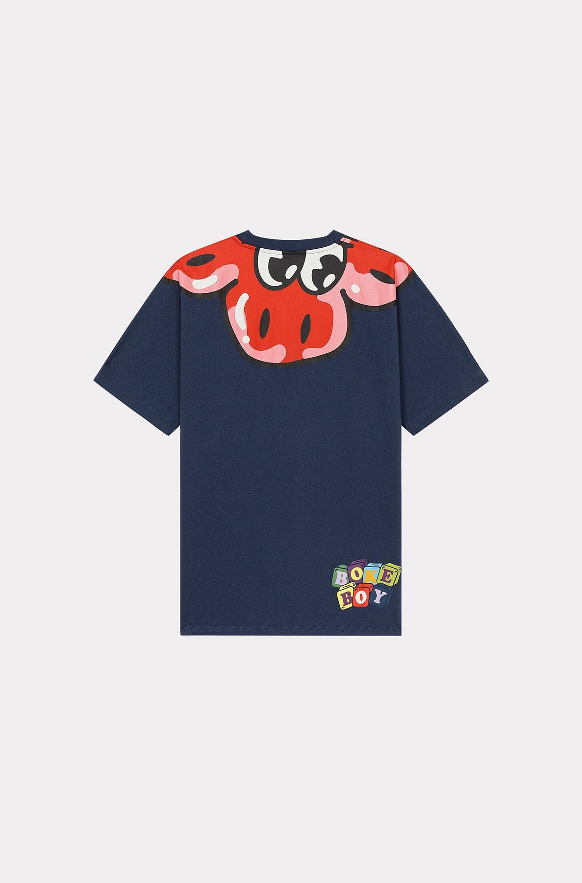 T-shirt kimono Boke Boy - Midnight Blue