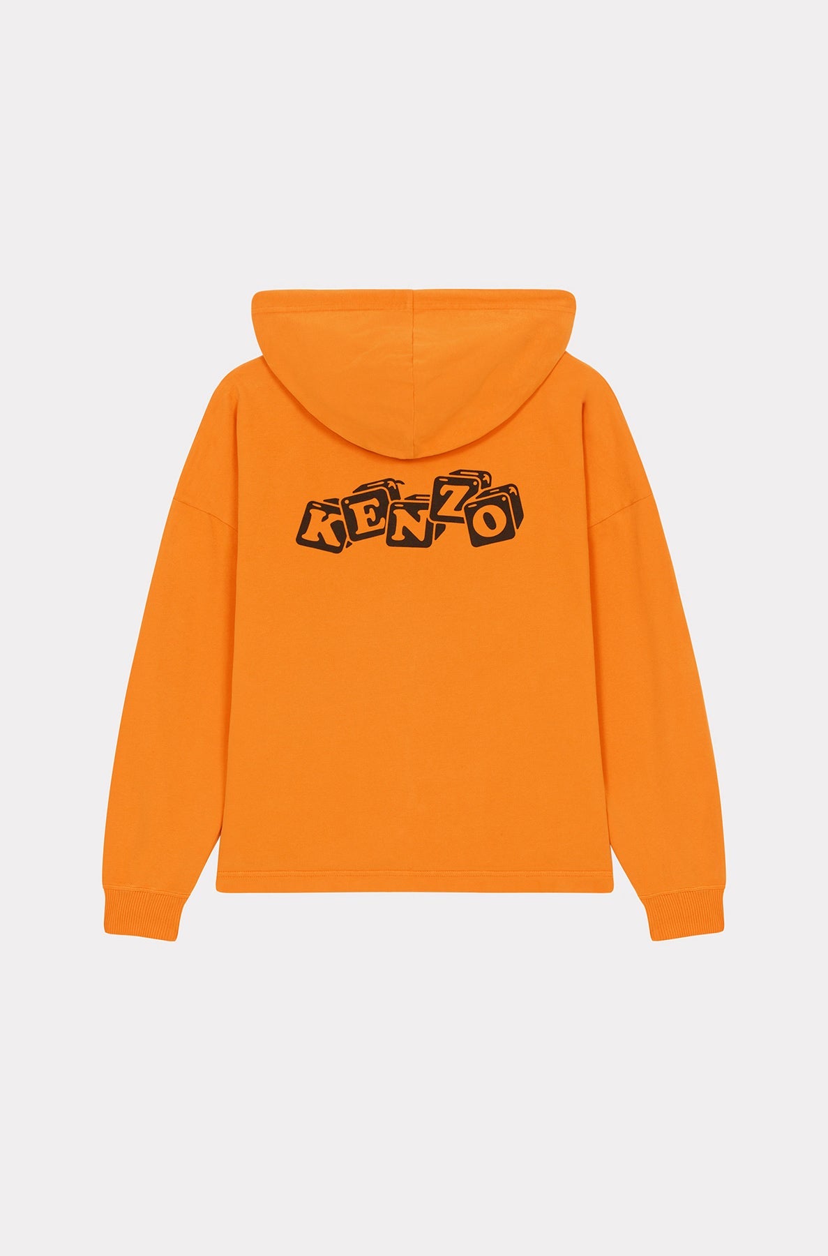 Boke Boy Travels" hooded t-shirt - Medium Orange