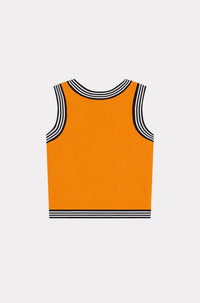 Débardeur en vrac "Aloha Flower Tattoo" - Medium Orange