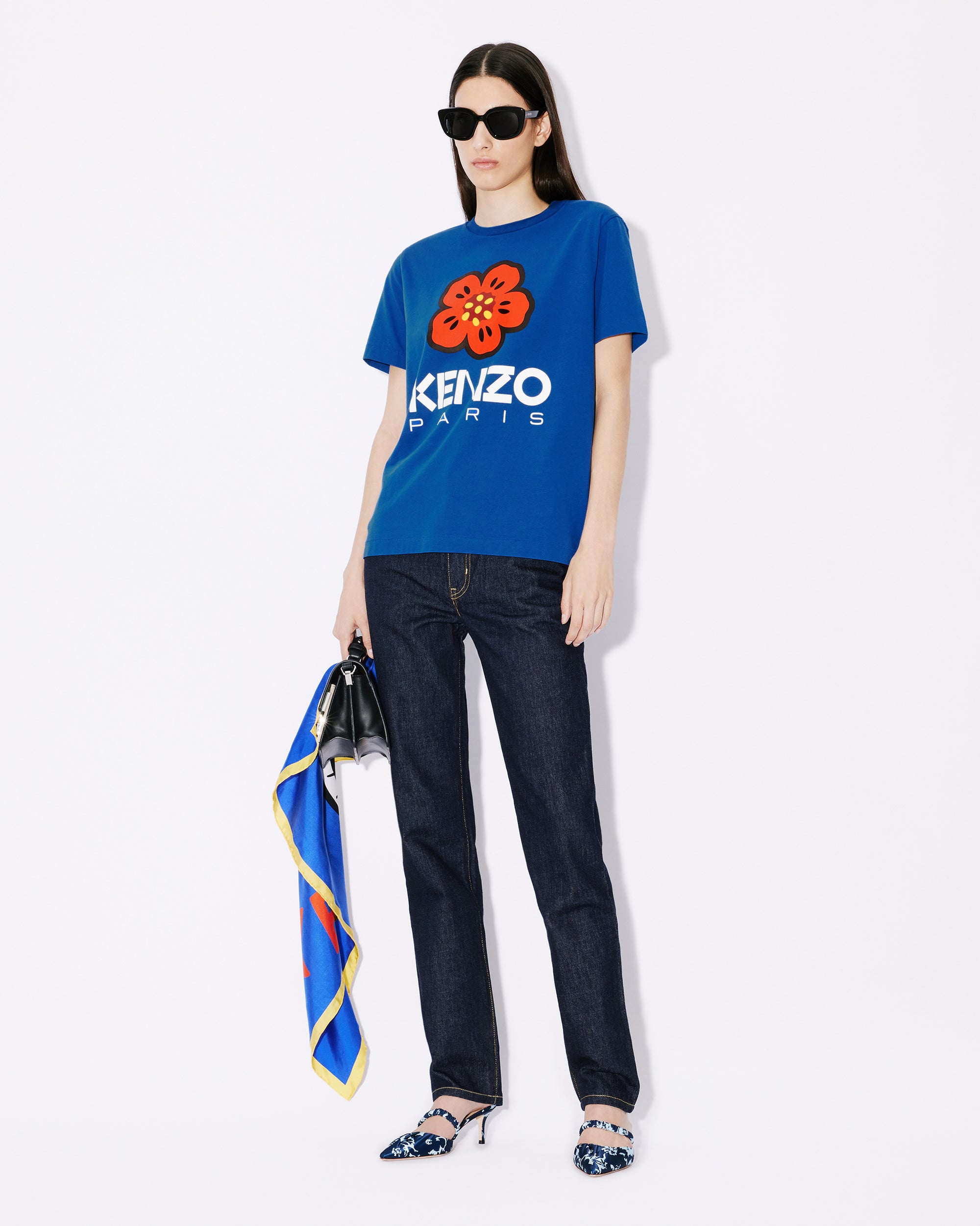Boke Flower Loose T-Shirt