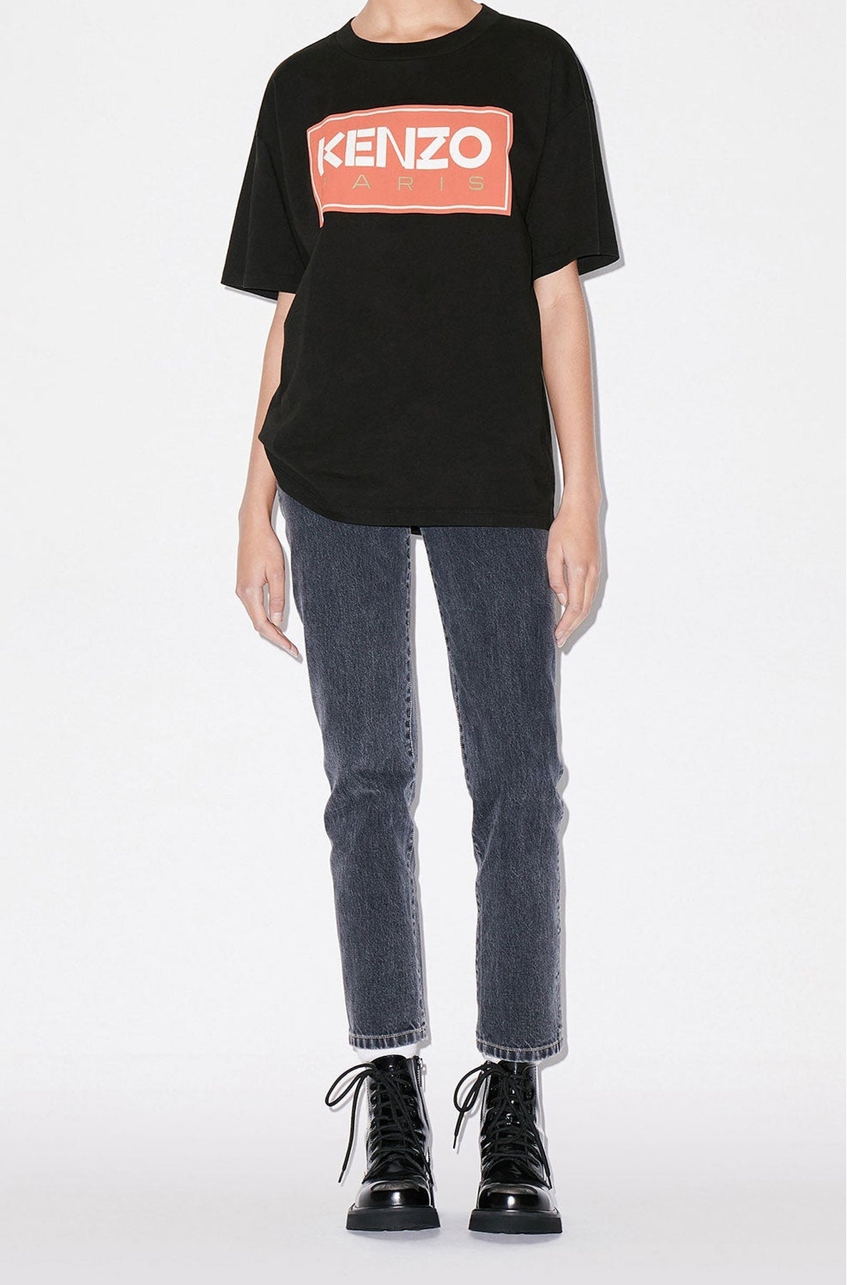 T-shirt Kenzo Paris oversize - Black
