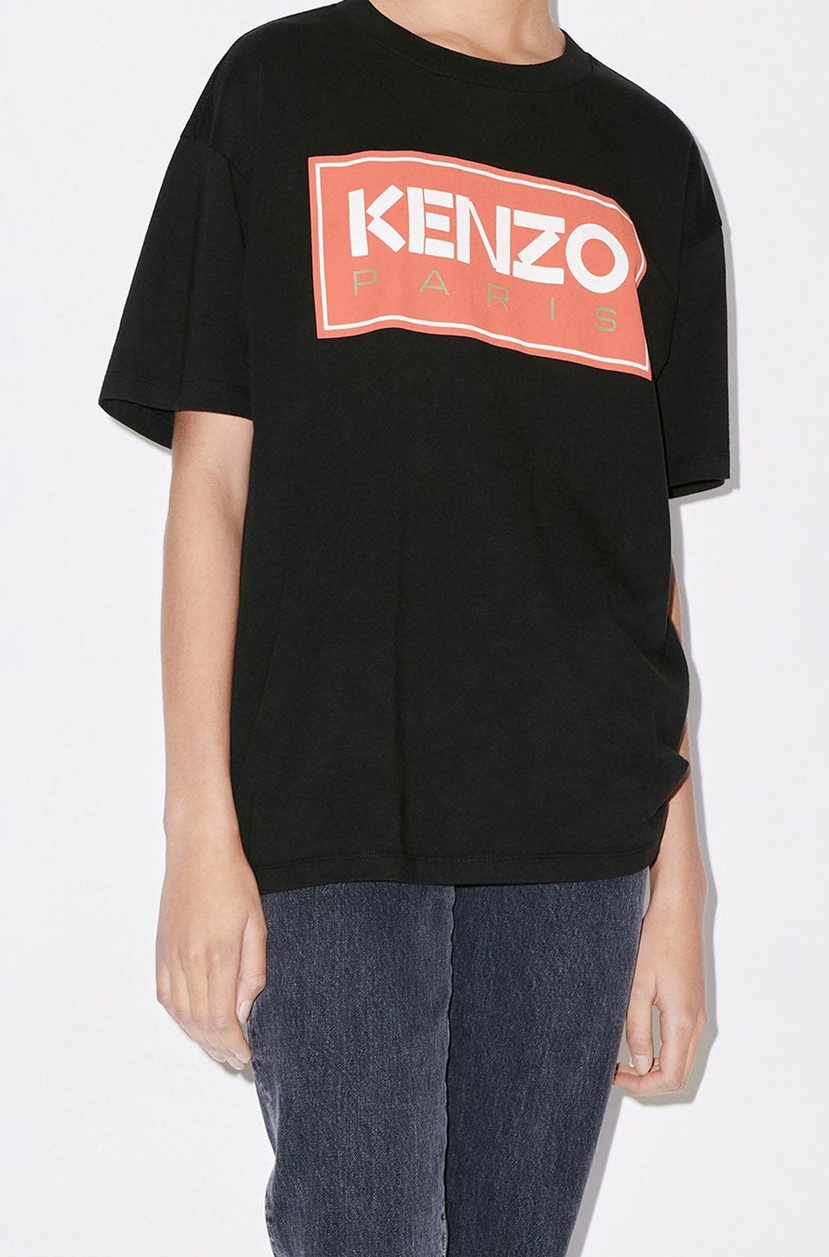 T-shirt Kenzo Paris oversize - Black
