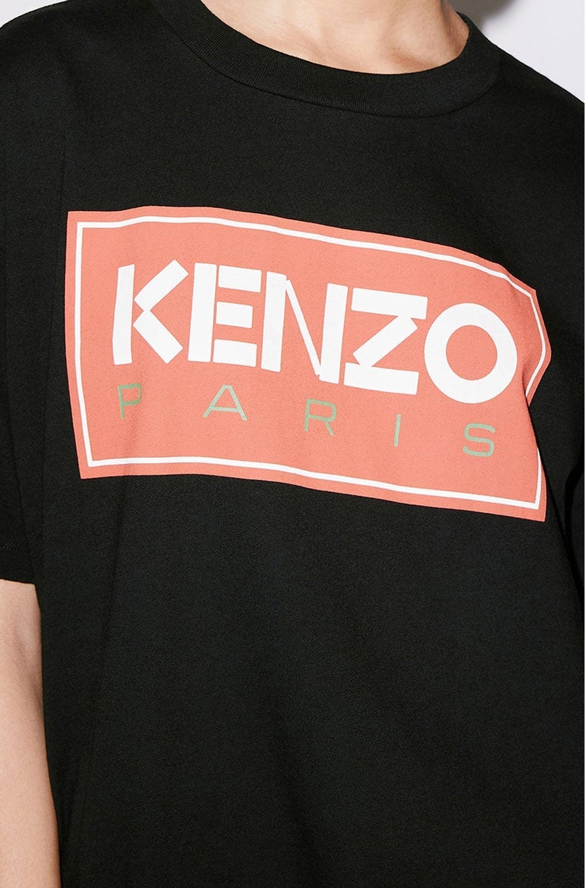T-shirt Kenzo Paris oversize - Black