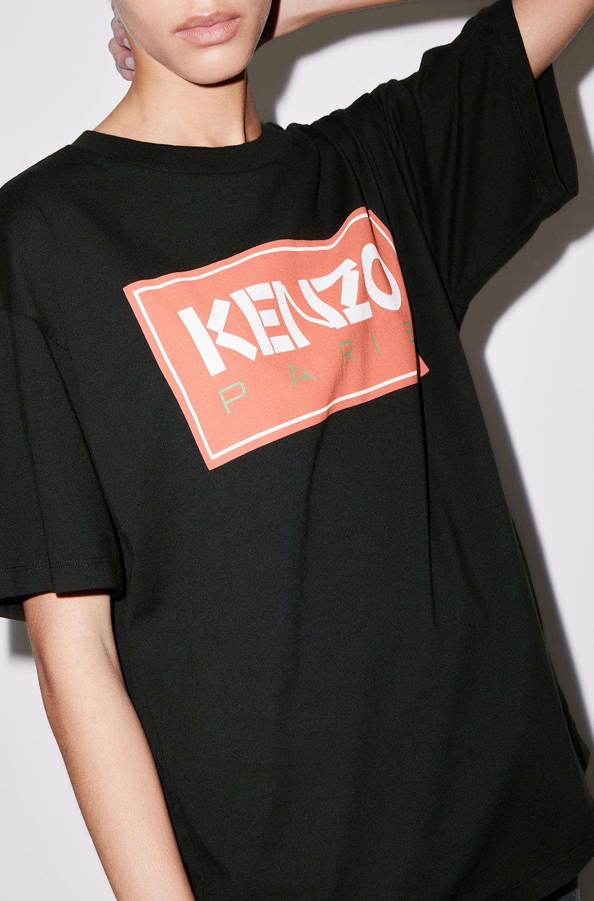 T-shirt Kenzo Paris oversize - Black