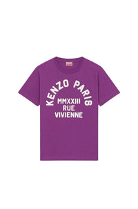 T-shirt loose Kenzo Rue Vivienne - Purple