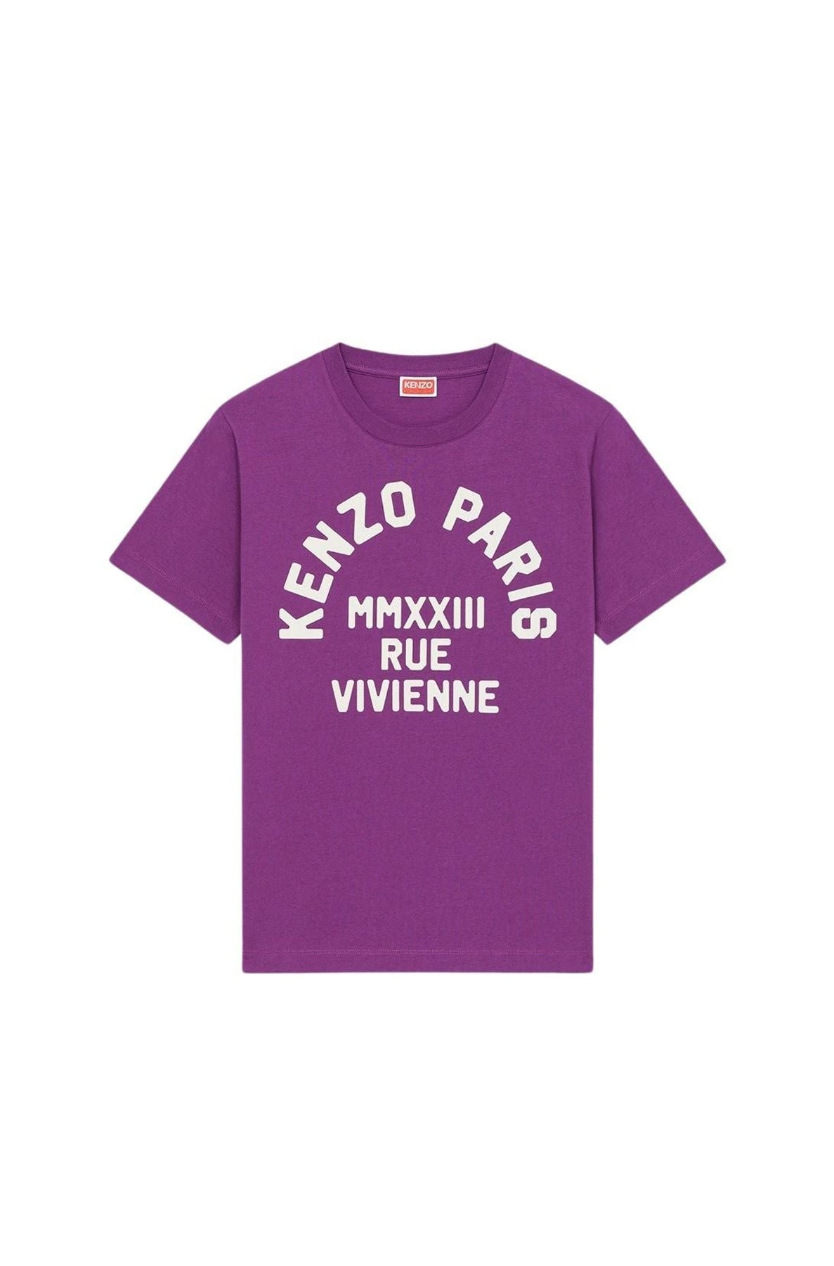 T-shirt loose Kenzo Rue Vivienne - Purple