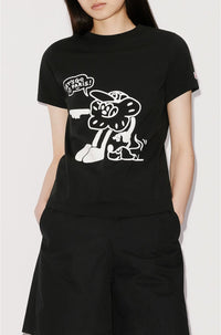T-shirt "Boke Boy Travels" - Black