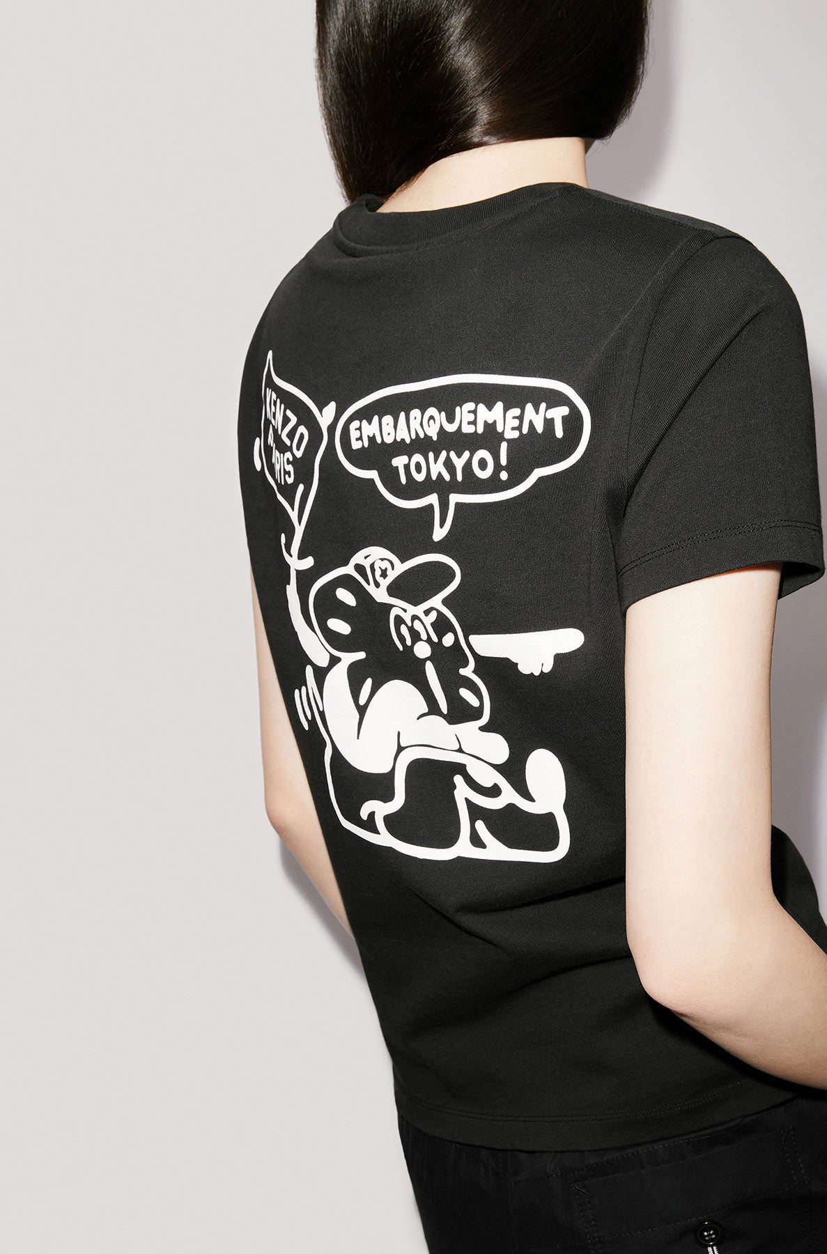 T-shirt "Boke Boy Travels" - Black