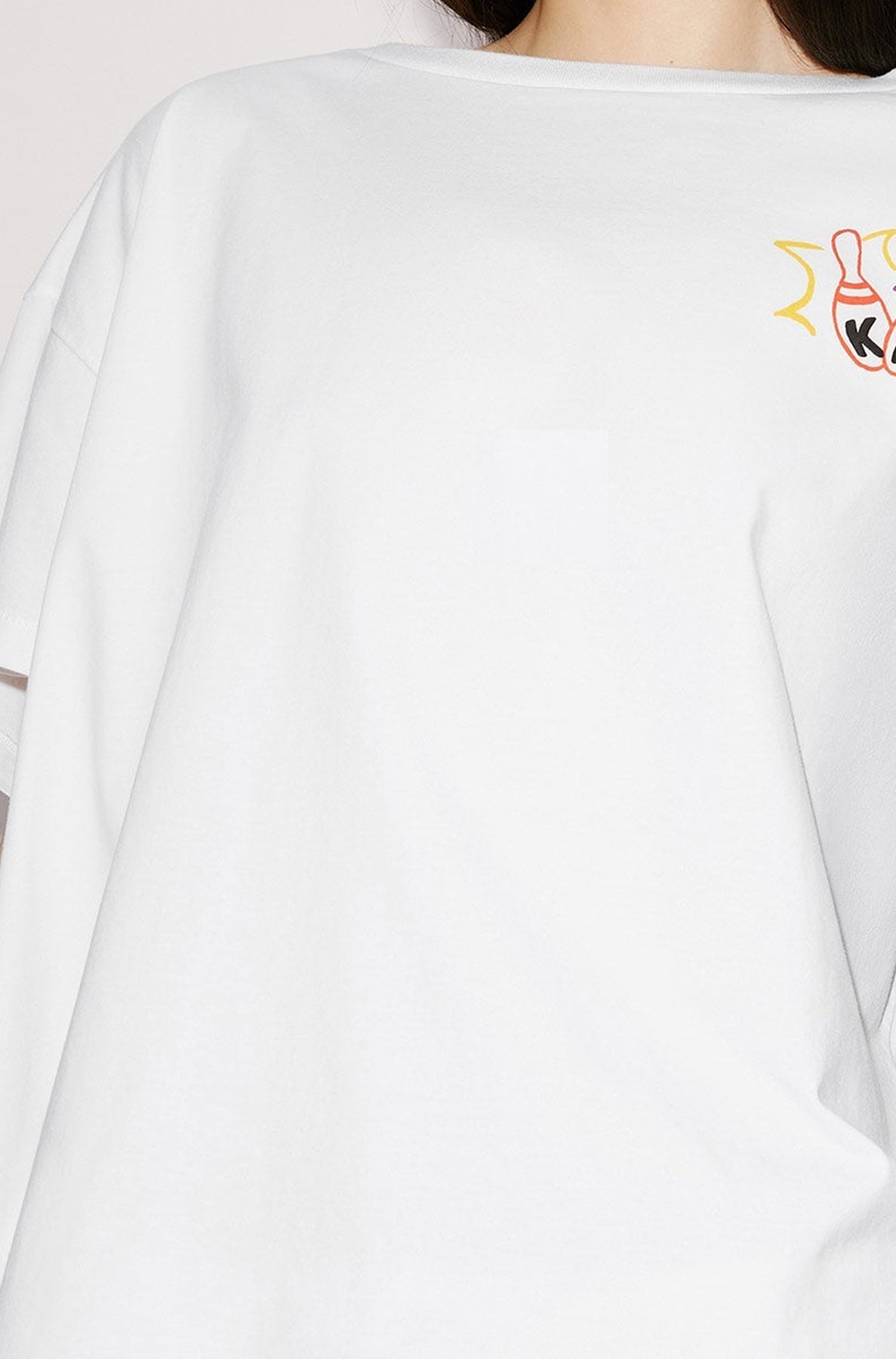 T-shirt Kenzo Bowling - Off White