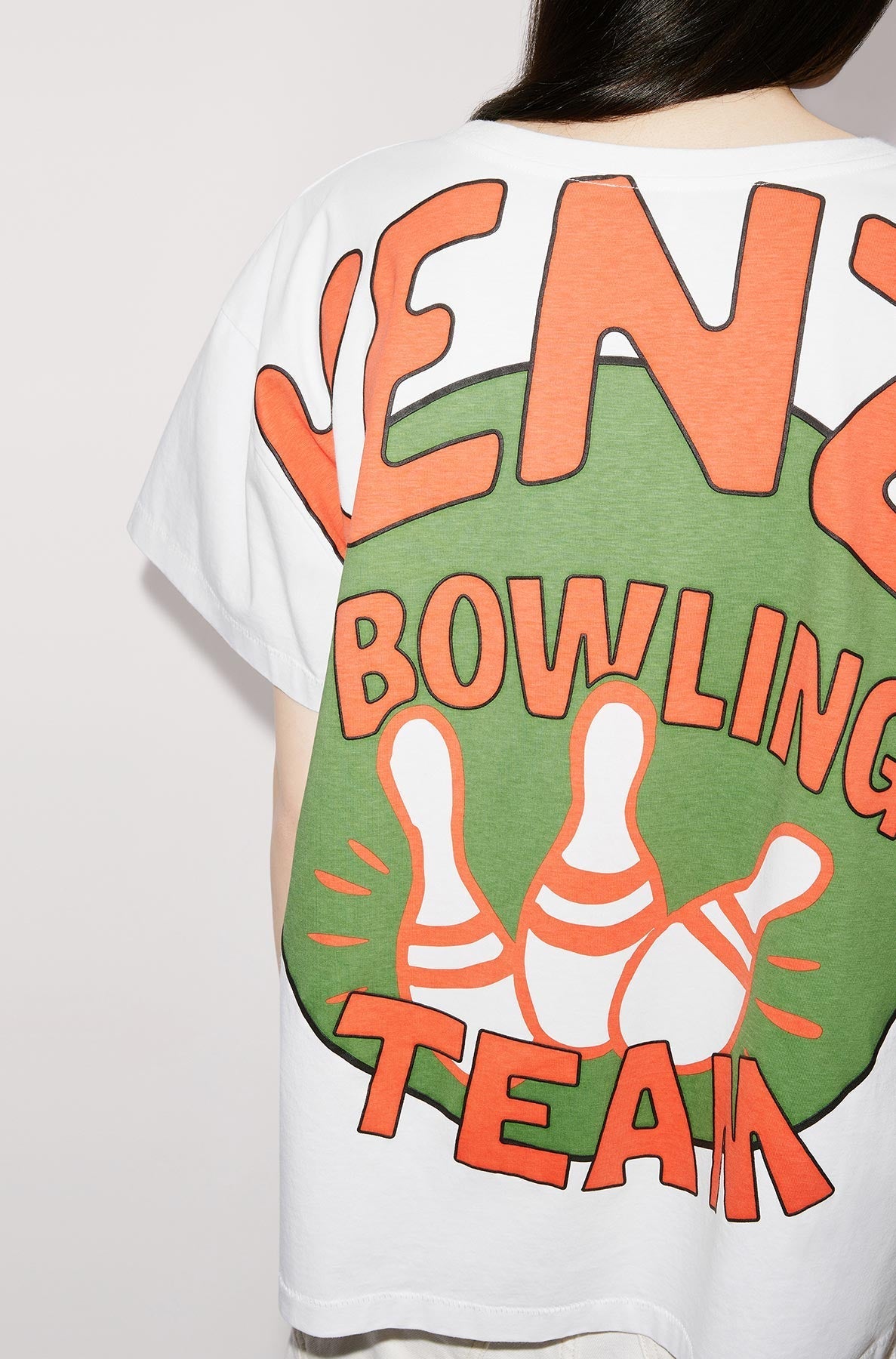T-shirt Kenzo Bowling - Off White