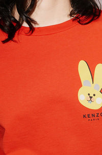 T-shirt Rabbit Crest - Medium Red