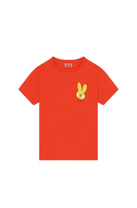 T-shirt Rabbit Crest - Medium Red
