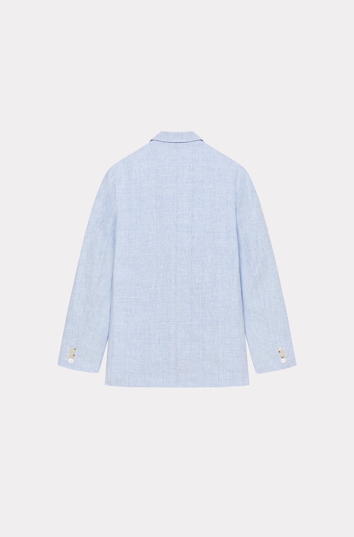 Blazer oversize en lin - Sky Blue
