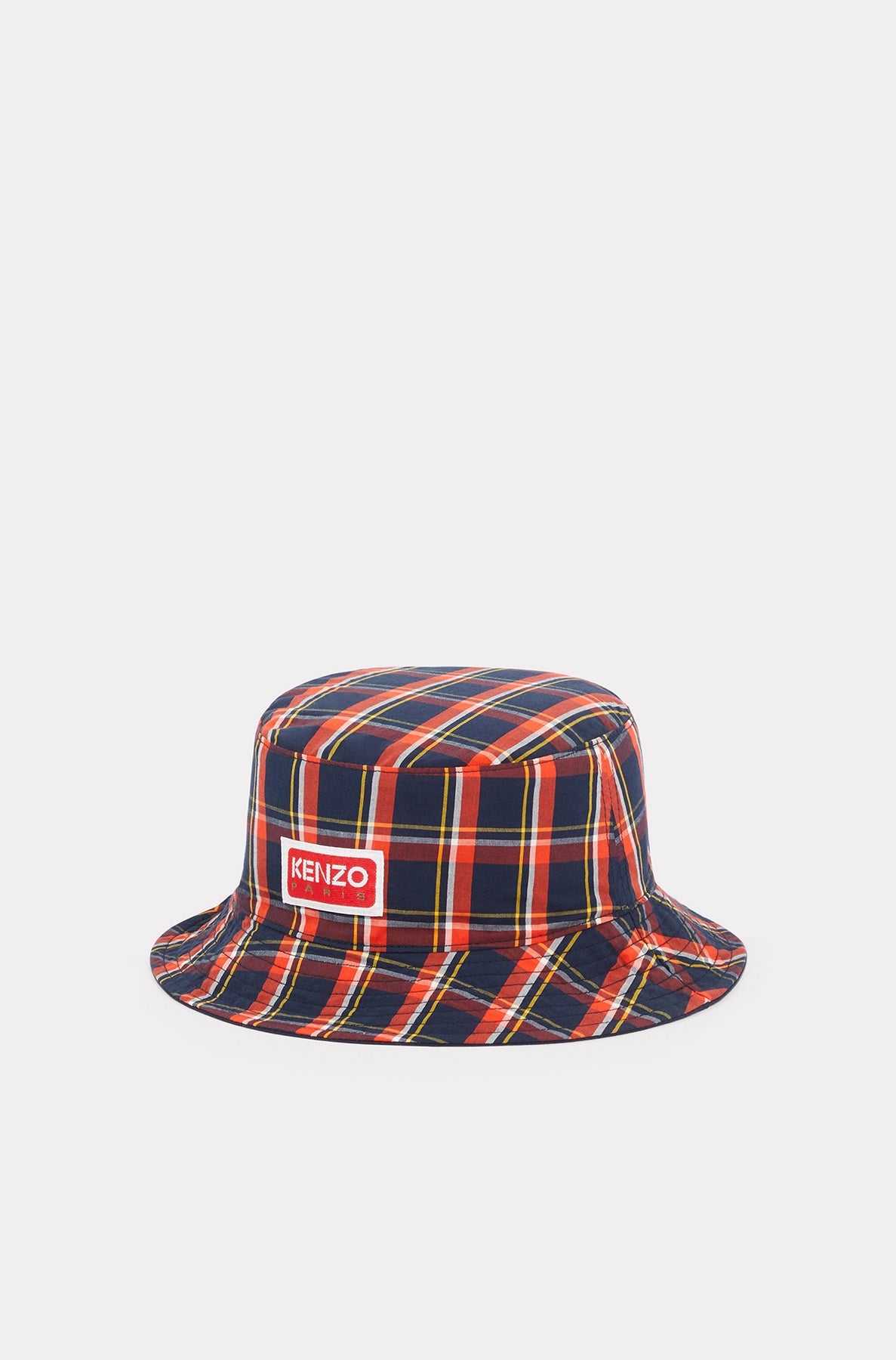 Check Reversible Bucket Hat
