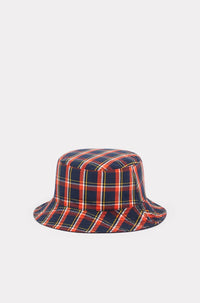 Check Reversible Bucket Hat