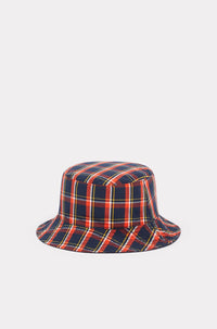 Check Reversible Bucket Hat