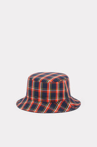 Check Reversible Bucket Hat